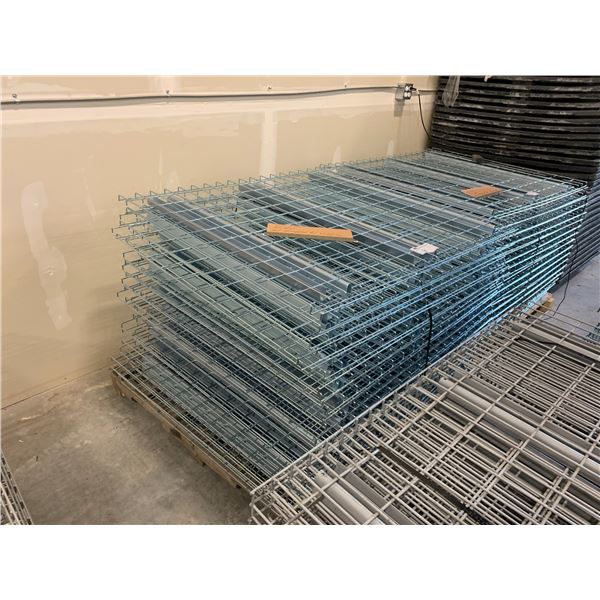 PALLET OF APPROXIMATELY 32 PCS OF 42" X 46" MESH DECKING