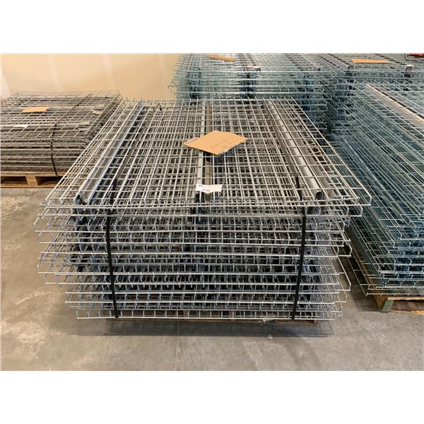 PALLET OF APPROXIMATELY 24 PCS OF 54" X 46" MESH DECKING