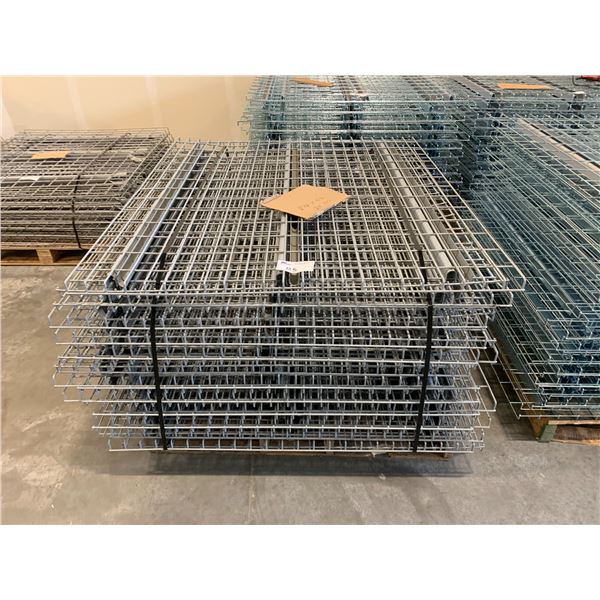 PALLET OF APPROXIMATELY 24 PCS OF 54  X 46  MESH DECKING