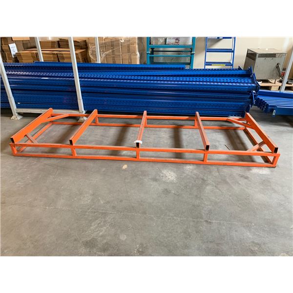 INDUSTRIAL 10' X 40  METAL PRODUCT STORAGE PALLET