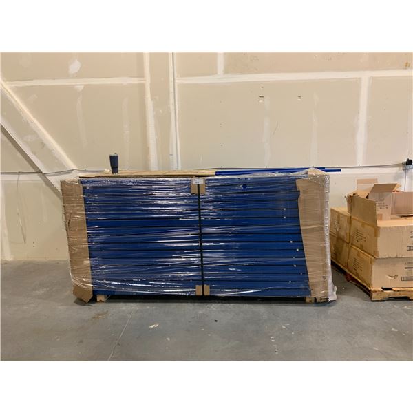 PALLET OF 120 INDUSTRIAL PALLET RACKING CROSS BEAMS 8' X 4.5 