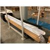 Image 1 : STACKABLE 4' X 4' PRODUCT STORAGE CRATE WITH CONTENTS OF ASSORTED SHELVING CROSS BEAMS AND LED