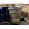 Image 3 : WOOD 38" X 40" STORAGE CRATE WITH CONTENTS INCLUDING JIANBANG 20L PALS OF COATING MATERIAL