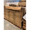 Image 2 : PALLET OF ASSORTED FLATTENED PACKING BOXES