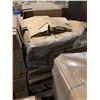 Image 2 : PALLET OF ASSORTED FLATTENED PACKING BOXES