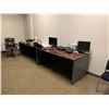 Image 17 : LARGE LOT OF FRONT OFFICE INCLUDING 8 ASSORTED DESKS, 5 ASSORTED MOBILE/STATIONARY OFFICE CHAIRS, 3