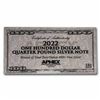 Image 3 : 4 oz Silver Bar - 2022 $100 Bill (w/Box & COA)
