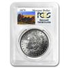 Image 1 : RARE 1879 Stage Coach Morgan Dollar BU PCGS