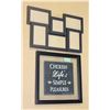 Image 1 : 14"X14" "CHERISH LIFE'S SIMPLE PLEASURES" FRAME &