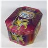 Image 1 : POKEMON COLLECTOR TIN WITH SOME CARDS