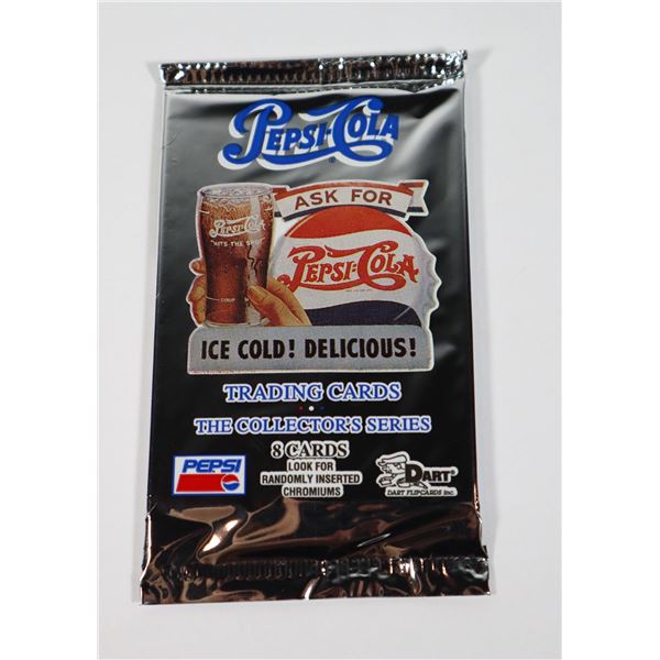 NEW PACK OF PEPSI COLA TRADING CARDS