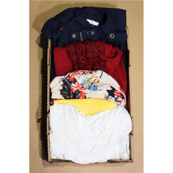 LOT OF 5 MED & L  ASSORTED WOMEN'S CLOTHING PIECES