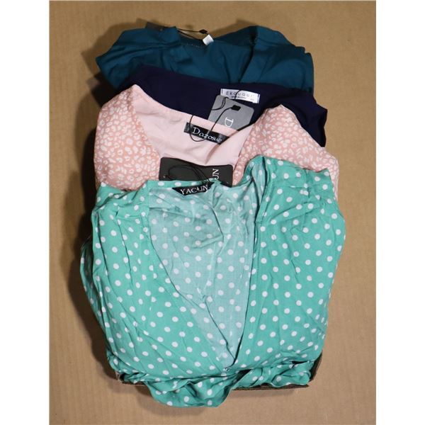 LOT OF 4 NEW XL DRESSES (SOME WITH TAGS)