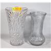 LOT OF TWO VASES