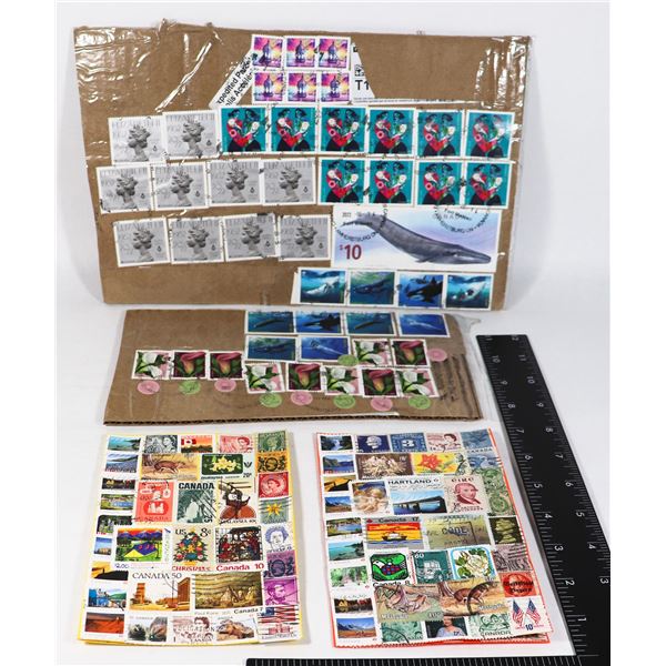 LOT OF COLLECTABLE STAMPS