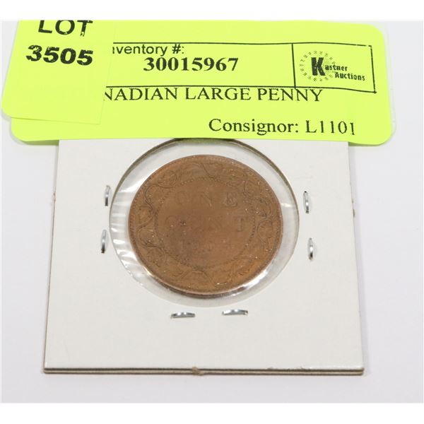 1904 CANADIAN LARGE PENNY