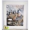 Image 2 : AUTHENTIC PRINT OF ISLAND REFUGEE CANADA GEESE