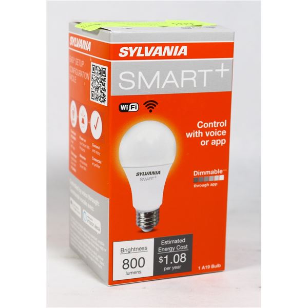 NEW SYLVANIA SMART + WIFI A19 BASE (STANDARD BASE