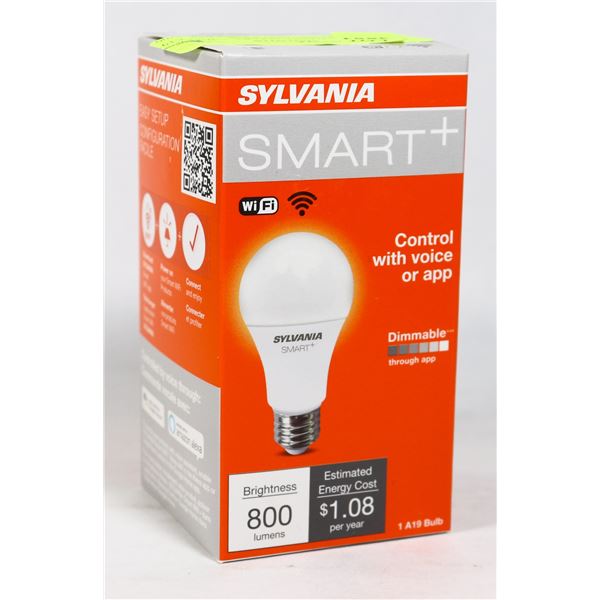 NEW SYLVANIA SMART + WIFI A19 BASE (STANDARD BASE