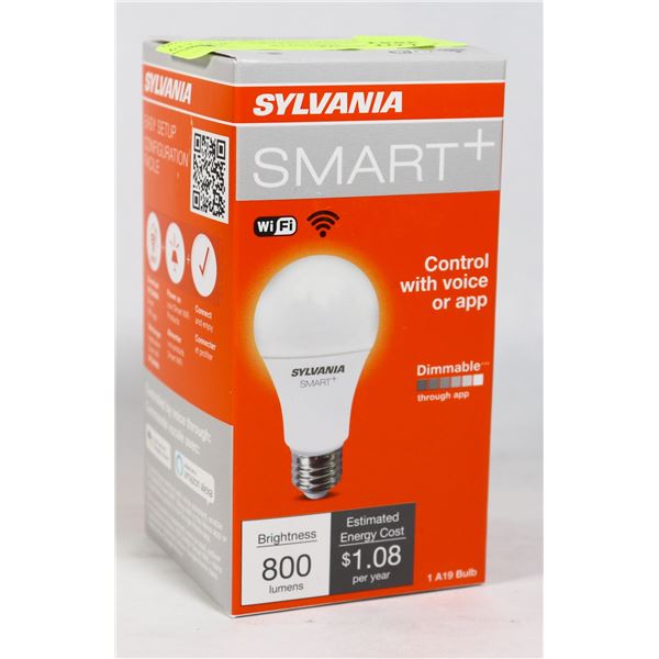 NEW SYLVANIA SMART + WIFI A19 BASE (STANDARD BASE