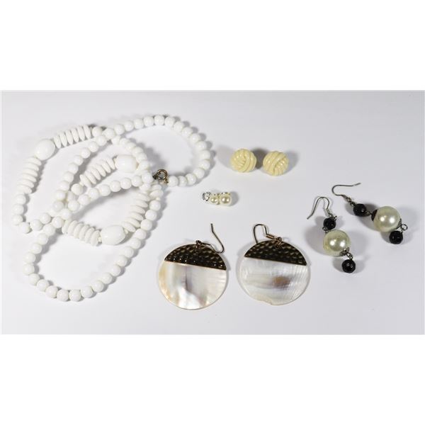 BUNDLE OF PEARL THEME FASHION JEWELRY