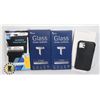 Image 1 : BUNDLE OF 3 SCREEN PROTECTORS AND 1 PHONE CASE