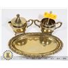Image 1 : VINTAGE MILK AND SUGAR SET ON MATCHING TRAY