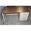 Image 1 : 24" X 25' 2 DRAWER METAL DESK