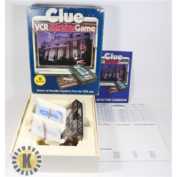 VINTAGE CLUE BATA FORMAT MYSTERY GAME