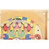 Image 3 : 1968 Wood Pinball Machine Playing Field "Domino"
