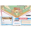 Image 4 : 1968 Wood Pinball Machine Playing Field "Domino"