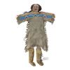 Image 1 : 19th C. Northern Arapaho Beaded Hide Doll Large