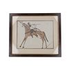 Image 2 : Bruce VanLandingham Framed Ledger Art c. 1996