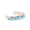 Image 2 : Zuni Effie C. Snake Coral & Turquoise Bracelet