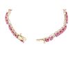 Image 8 : 20.94cts Ruby Diamond & 14k Yellow Gold Bracelet