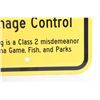 Image 4 : Montana Game, Fish, & Parks Bear Trap Sign