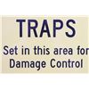 Image 6 : Montana Game, Fish, & Parks Bear Trap Sign