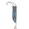 Image 3 : C. 1870 Sioux Beaded Buffalo Sheath & Knife Sundog