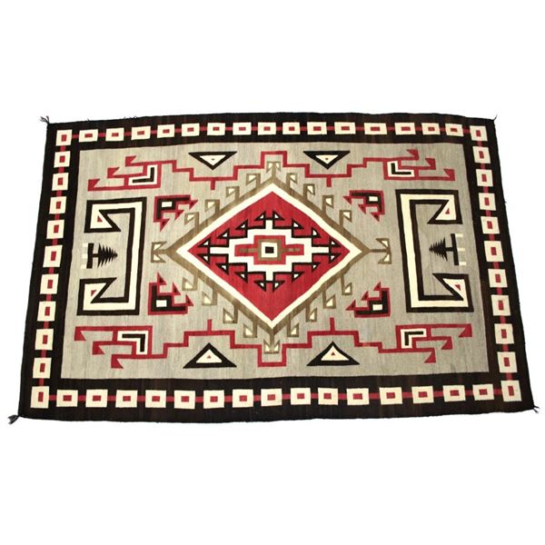 Navajo Klagetoh Trading Post Rug c. 1890-1910