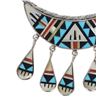 Image 4 : Zuni Bernadette Boone Multi-Stone Inlaid Necklace