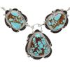 Image 2 : Navajo B.B. Tsosie Apache Blue Turquoise Necklace