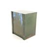 Image 12 : Early To Mid 1900s Green Metal Locking Safe Box