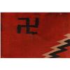 Image 7 : Navajo Crystal Eye Dazzler Whirling Log Rug c 1950