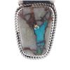 Image 4 : Navajo R. Sam Blue Gem & Agate Sterling Necklace