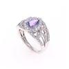 Image 2 : Art Deco Sapphire Diamond & Platinum Ring