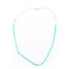 Image 1 : Navajo Nugget Turquoise & Heishi Shell Necklace