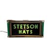 Image 1 : 1930-40s Stetson Hats Light Up Advertisement Sign