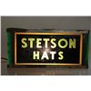 Image 2 : 1930-40s Stetson Hats Light Up Advertisement Sign