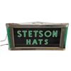 Image 3 : 1930-40s Stetson Hats Light Up Advertisement Sign