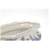 Image 16 : Blue & White Chinoiserie Porcelain Foot Bath Basin